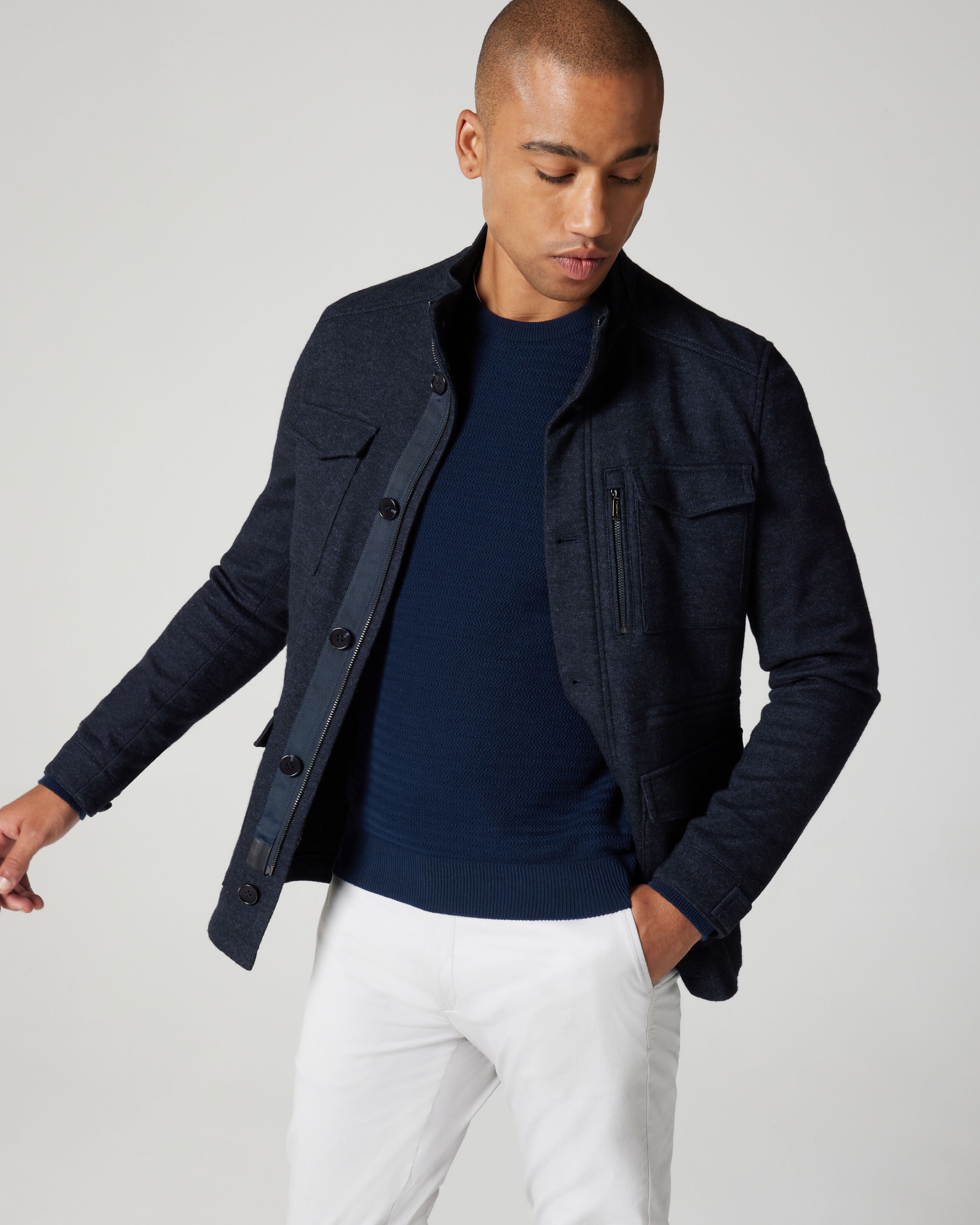 Casual wool new arrivals jacket